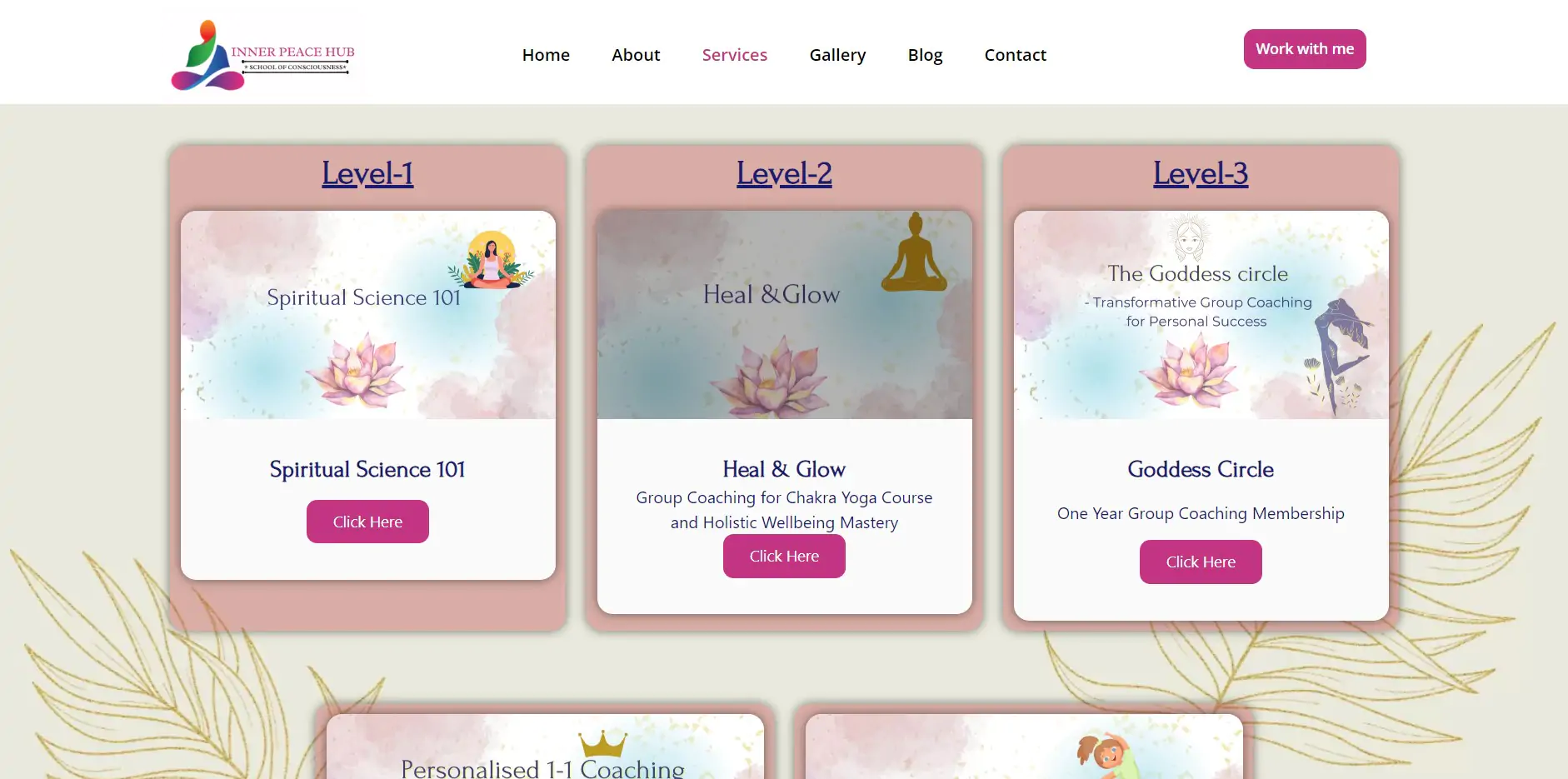 Funnel Website Design Layout